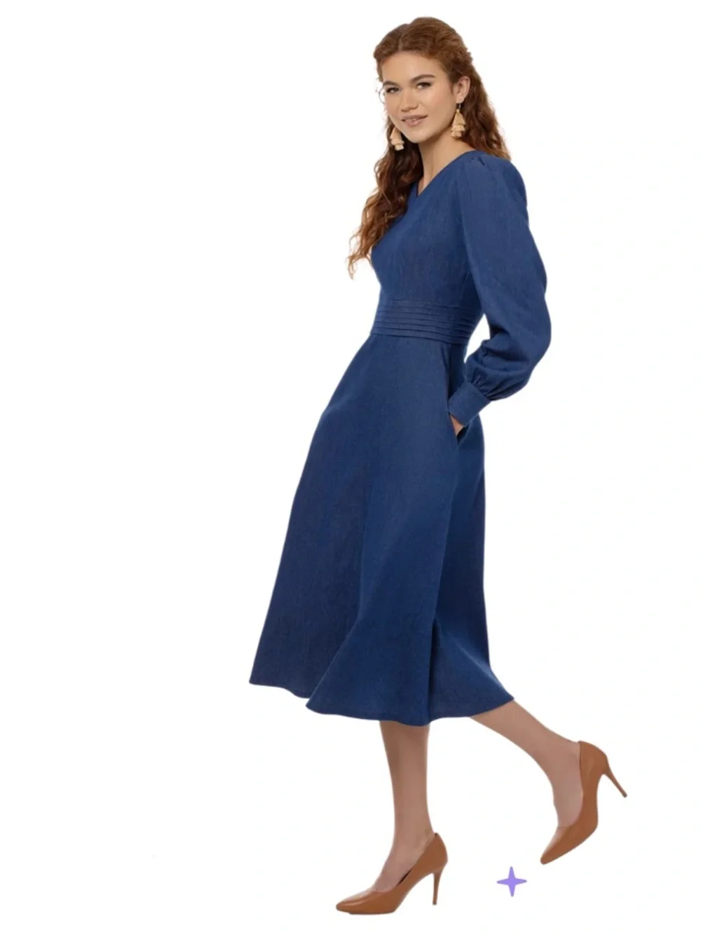 BETTY HANNAH THE ELIZABETH IN
MIDI LENGTH SIZE M NWT - Picture 6 of 11